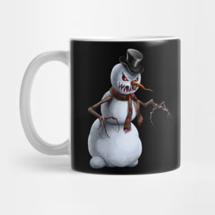 Super Scary Snowman Mug